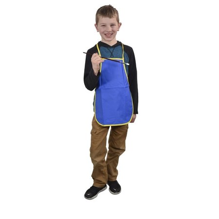 SCHOOL SMART Vinyl Primary Art Apron, 18 x 15 Inches PAC5230-5987DI